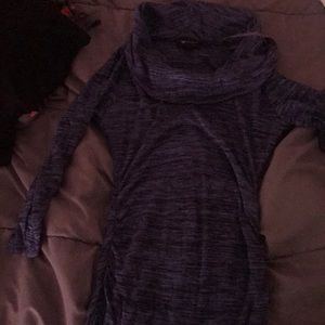 Ab studio goose neck long sleeve